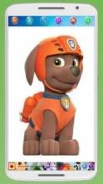 Paw Puppy Patrol Coloring Book游戏截图1