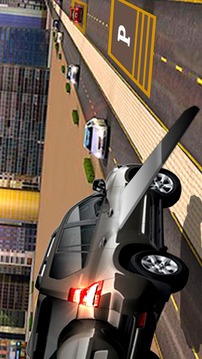 Flying Prado Parking - Flying Car Parking Games 3D游戏截图4