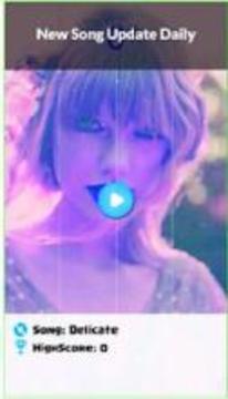 Piano Tiles Taylor Swift Delicate游戏截图1