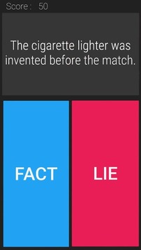 Fact Or Not? : The Impossible Fact Quiz游戏截图1