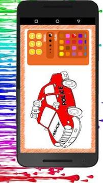Cars Coloring Page - Free Game For Kids游戏截图2