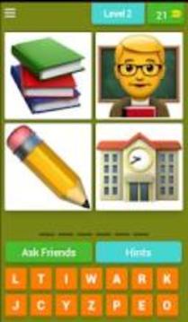 1 word from 4 emojis游戏截图4