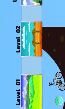 Stickman Bike Rider游戏截图2