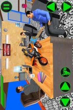Real Office Racing Bike Stunts 3D游戏截图2
