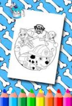 Puppy Coloring Pages游戏截图2