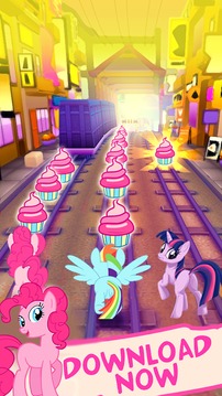 Subway My Littel Adventure Run Pony游戏截图3