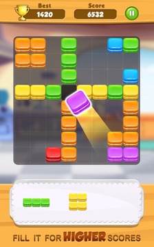 Tasty Block Puzzle - Fun puzzle game with blocks游戏截图2