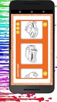 Cars Coloring Page - Free Game For Kids游戏截图3
