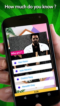 Greys Anatomy Trivia Quiz游戏截图1