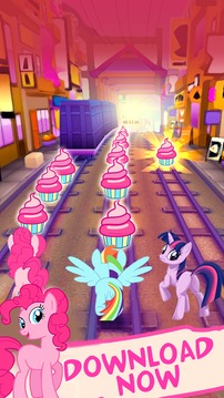 Subway My Littel Adventure Run Pony游戏截图1