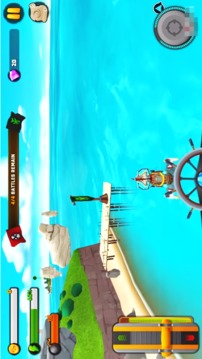 Subway Zak - Zak Storm Super Pirate !游戏截图2