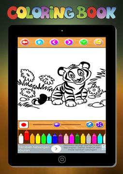 Game Anak Mewarnai Hewan 2018游戏截图2