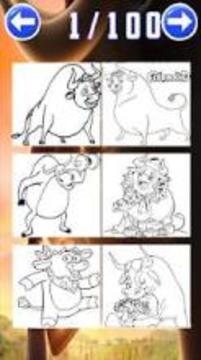 coloring Ferdinand游戏截图4