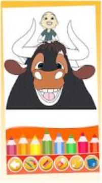 coloring Ferdinand游戏截图1