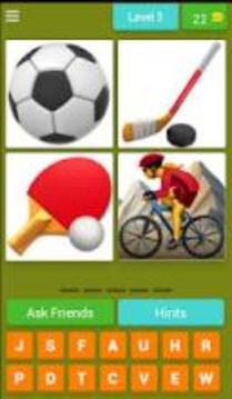 1 word from 4 emojis游戏截图3