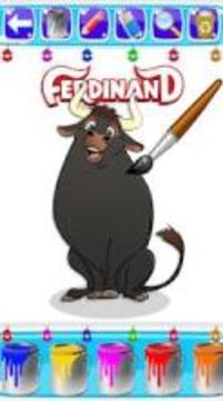 coloring Ferdinand游戏截图3