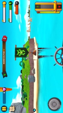 Subway Zak - Zak Storm Super Pirate !游戏截图3
