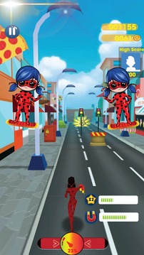 Ladybug subway miraculous surf游戏截图1