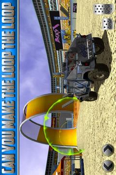 3D Monster Truck Parking Game游戏截图3