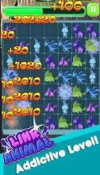 Animal Link Match 3 Game游戏截图3