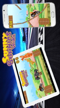 Sunny Bunnies Extreme Car Driving游戏截图3