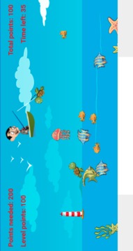 Mr.Bean Fishing Game For Kids游戏截图3