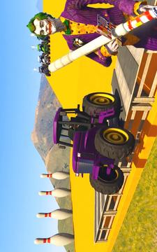 Superheroes Tractor Simulator Stunts游戏截图2