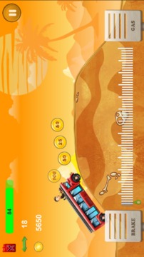 Upin Bus Extreme Hill Racing游戏截图4