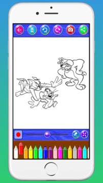 Tom & Jerry Coloring Books游戏截图3