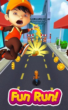 BoBoiBoy Subway Surfer: Run & Dash 3D Subway Game游戏截图5
