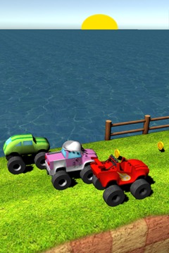 Blaze Monster machine free 3D Car Caring Rush游戏截图1