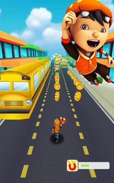 BoBoiBoy Subway Surfer: Run & Dash 3D Subway Game游戏截图4
