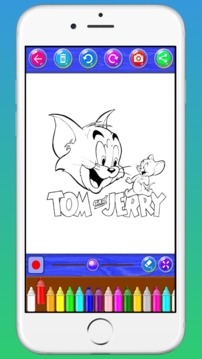 Tom & Jerry Coloring Books游戏截图2