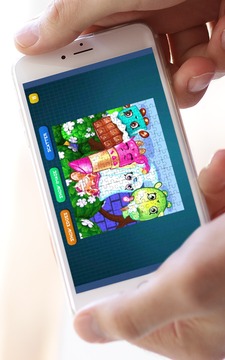 Jigsaw Shopkins Kids游戏截图2