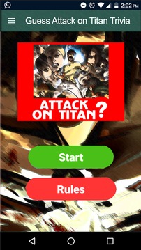 Guess Attack on Titan Trivia Quiz游戏截图3