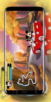 Mickey Roadster And friends Jungle Car游戏截图3