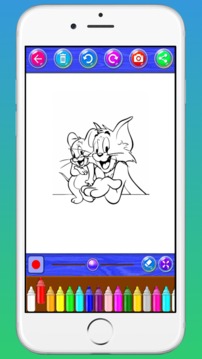 Tom & Jerry Coloring Books游戏截图4