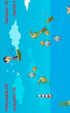 Mr.Bean Fishing Game For Kids游戏截图4