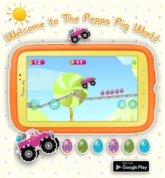 peppa pig racing游戏截图2