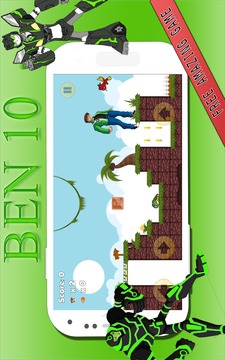 Hero Ben Fight Alien Battle游戏截图1