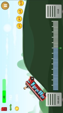 Upin Bus Extreme Hill Racing游戏截图5