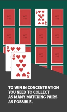 Concentration Free Card Game游戏截图2
