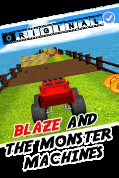 Blaze Monster machine free 3D Car Caring Rush游戏截图2