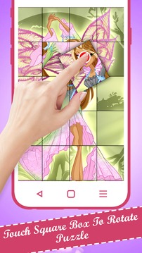 Puzzle For Beauty Winx游戏截图2