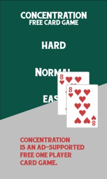 Concentration Free Card Game游戏截图3