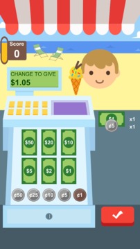 Crazy Cashier: Ice cream cash register sim游戏截图2