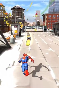 Subway Spider-Run Adventure World :Avengers Rush游戏截图2
