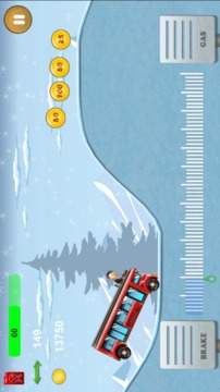 Upin Bus Extreme Hill Racing游戏截图1