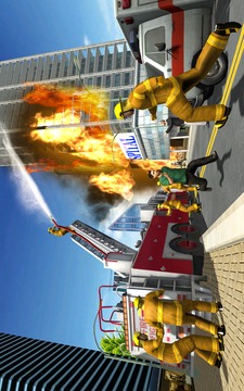American NY Firefighter Truck Simulator游戏截图2