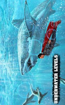 Superhero VS Shark Attack Game游戏截图5